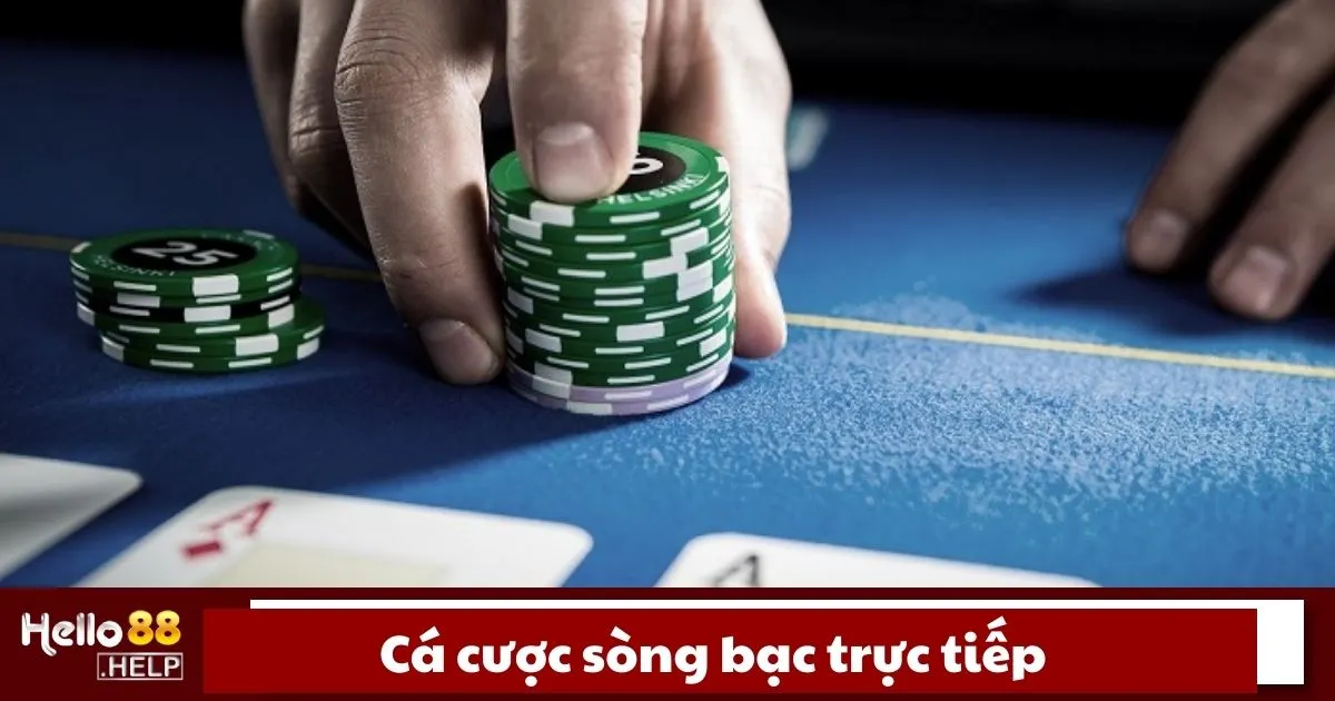 Cá Cược Sòng Bạc Trực Tiếp Là Gì? Cách Chơi Tại Hello88 2 Cá cược sòng bạc trực tiếp là gì?