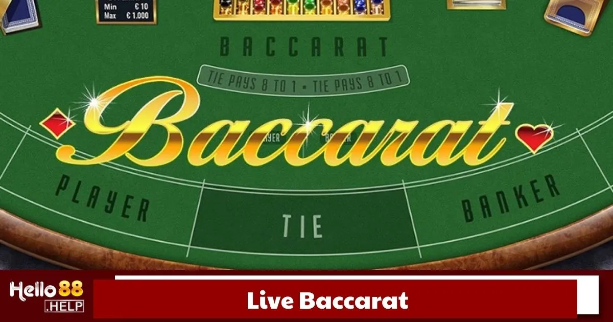 Live Baccarat Là Gì? Cách Chơi Baccarat Trực Tuyến Hello88 2 Live Baccarat là gì?