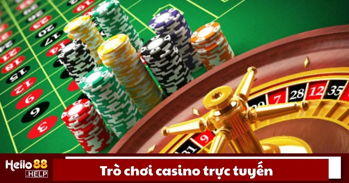Trò Chơi Casino Trực Tuyến Là Gì? Cách Tham Gia Tại Hello88 2 Trò chơi casino trực tuyến là gì?
