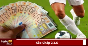 Cách tính tiền thắng, thua khi chơi kèo chấp 2 2.5