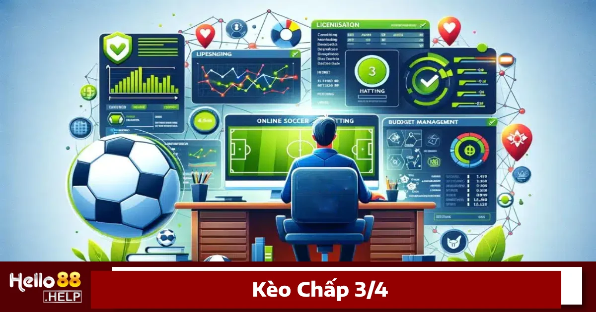 Kèo Chấp 3/4 Là Gì? Cách Đặt Cược Cực Hiệu Quả Tại Hello88 4 Cách tính thắng, thua khi chơi kèo chấp 3/4